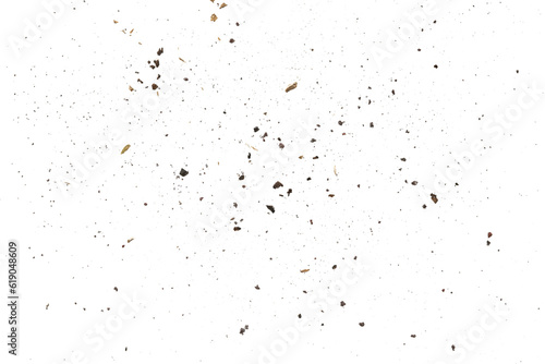 Tableau sur toile Abstract explosion dust particle texture