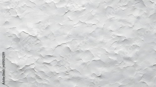 Seamless rough white plaster wall transparent background texture overlay. Abstract painted stucco or cement grayscale displacement, bump or height map. Wallpaper backdrop repeat pattern. 