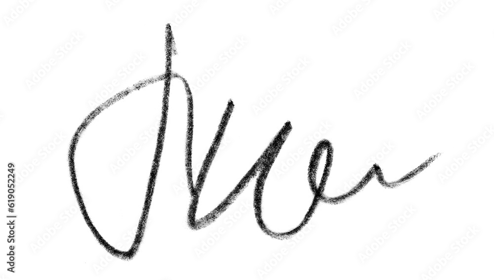 Black graphite pencil stroke cut out Black graphite pencil stroke cut out