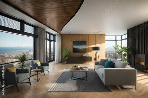modern living room © usama