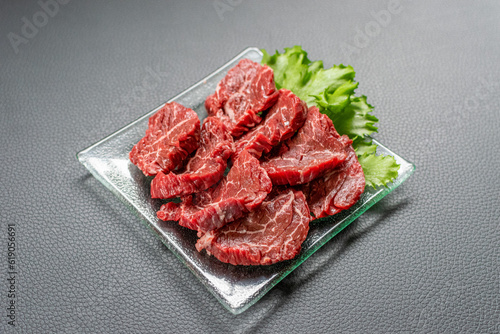 焼肉用牛肉のサガリ