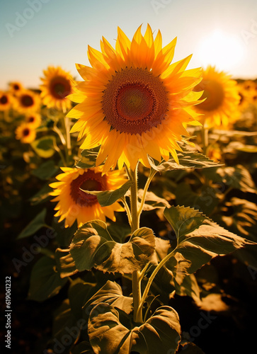 sunflower in the field