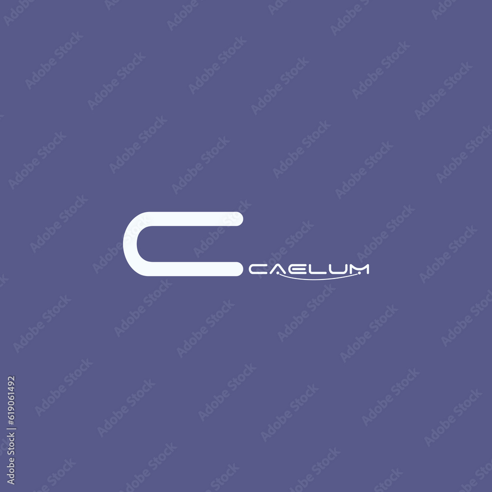 LETTER AND INITIAL C CAELUM WITH WHITE COLOR FOR LOGO VECTOR FOR COMPANY, BRAND, BUSINESS, AND OTHER LETTER AND INITIAL C CAELUM WITH WHITE COLOR FOR LOGO VECTOR FOR COMPANY, BRAND, BUSINESS, AND OTHER