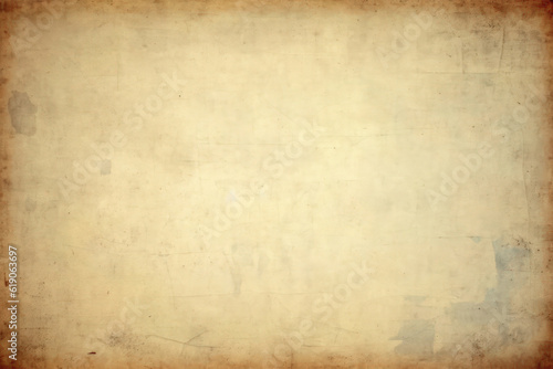 Old paper vintage abstract background, Generative AI