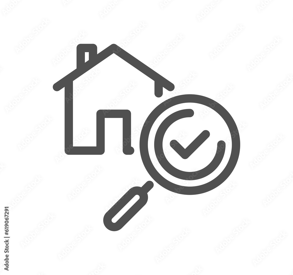 Inspection related icon outline and linear symbol.
Inspection related icon outline and linear symbol.