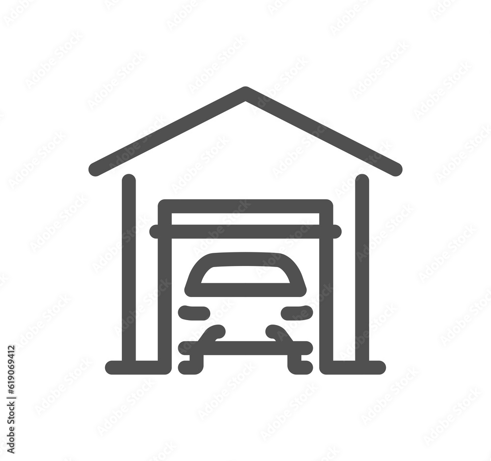 Car related icon outline and linear symbol.
Car related icon outline and linear symbol.