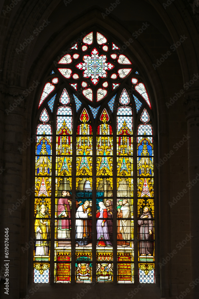The Stained Glass Windows of Saint Nicholas Church The Stained Glass Windows of Saint Nicholas Church