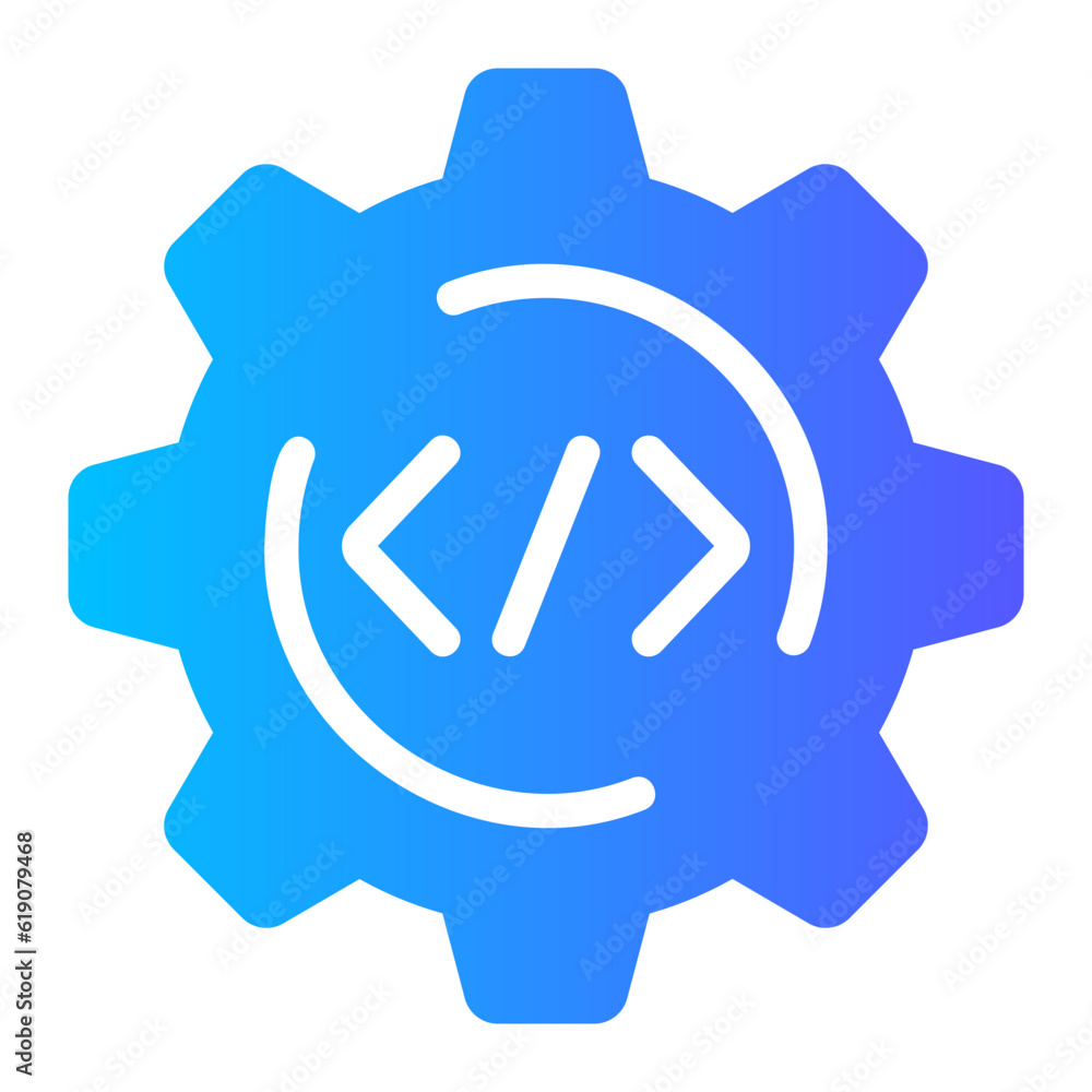service gradient icon service gradient icon