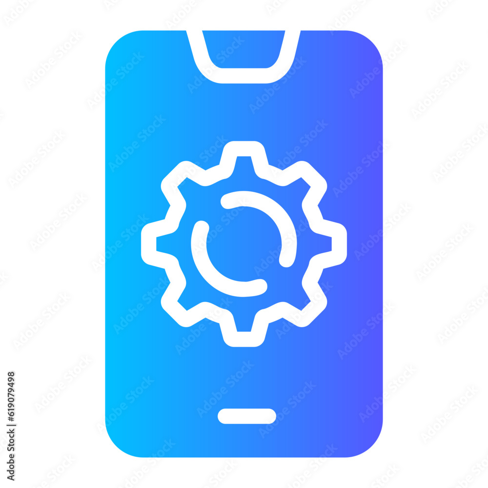 app development gradient icon