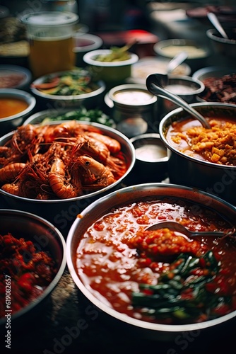 Brazilian food, mouthwatering, colorful, diverse, energetic