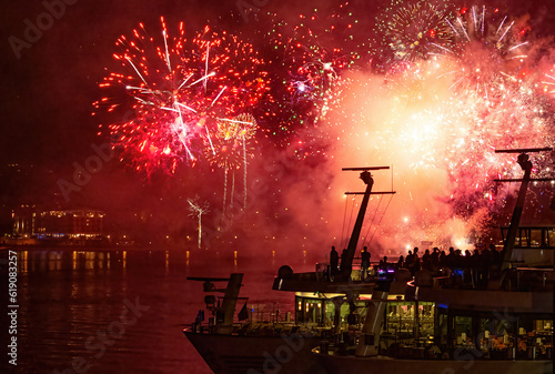 Rhein in Flammen  photo