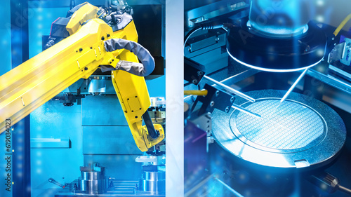 Automated production. Manuf...
