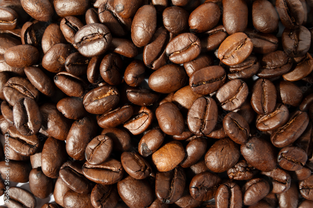 Fototapeta premium Coffee beans background