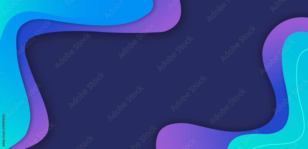Abstract blue background with waves, blue fluid background with purple and light blue wavy shapes, Premium vector background design Abstract blue background with waves, blue fluid background with purple and light blue wavy shapes, Premium vector background design