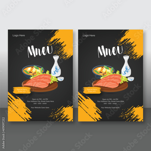 A menu design is the layout you use to create your restaurant's menu.