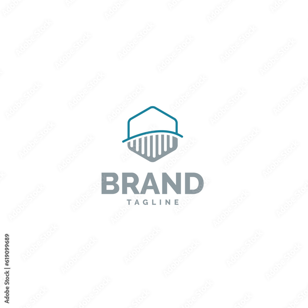 Business investment and growth logo design