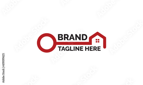 Key and home logo design