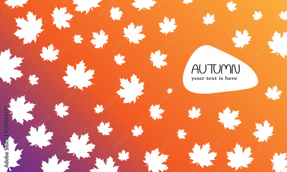 Autumn background with maple leaves. Autumn background with maple leaves.