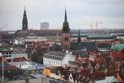 View from Round Tower, copenhagen, denmark
