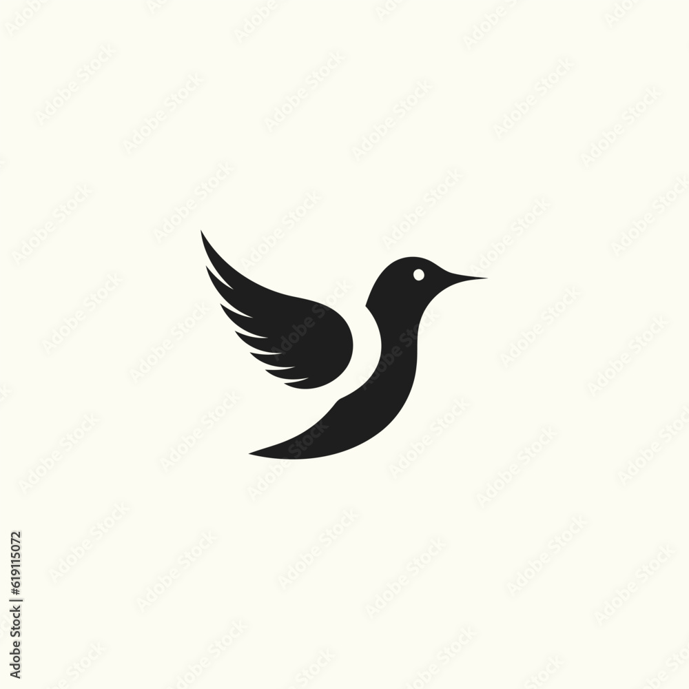 Bird logo design vector illustration Bird logo design vector illustration