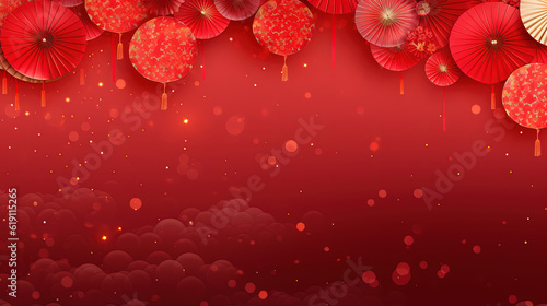 Chinese new year celebration festive background