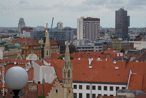 Canvas Print Blick auf Bratislava