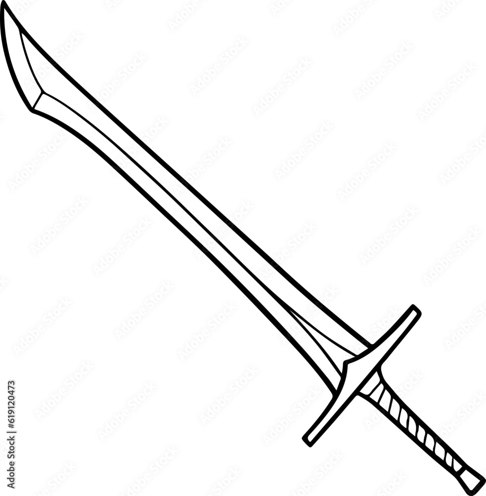 sword illustraion. sword illustraion.