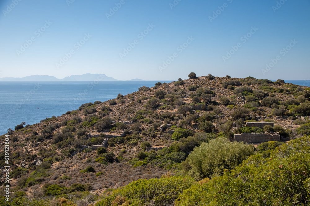 A beautiful bay on the Datca peninsula, in the ancient city of Knidos
