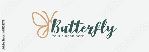 Canvas Print Butterfly logo