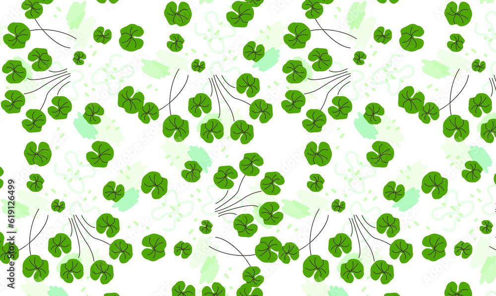 centella asiatica pattern background or texture centella asiatica pattern background or texture