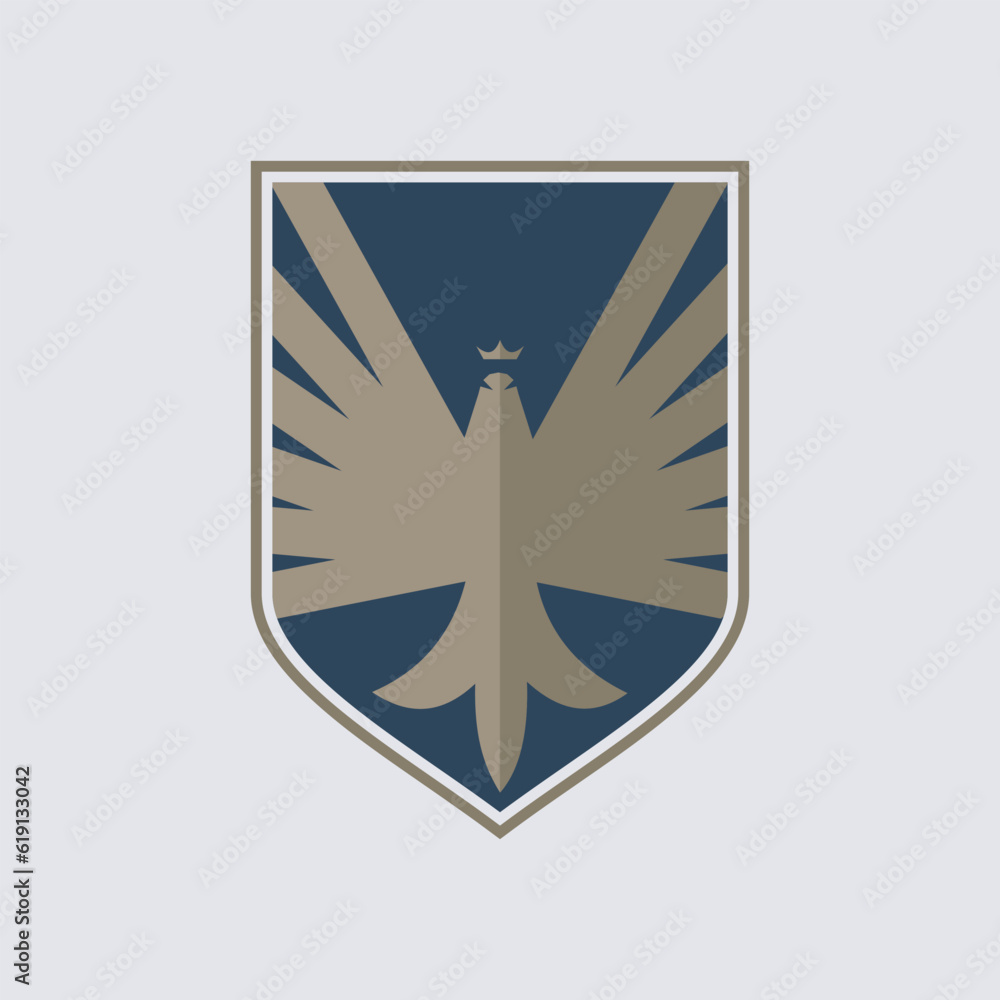 Shield logo template Shield logo template