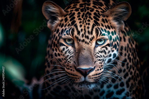 Leopard shot