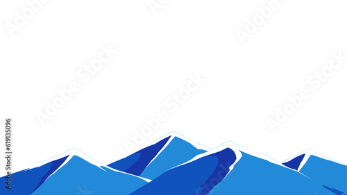 三角の波の海の背景
