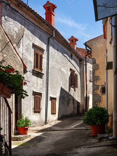 Fototapeta Naklejka Na Ścianę i Meble -  Labin, Istrien, Kroatien, Altstadt/Innenstadt