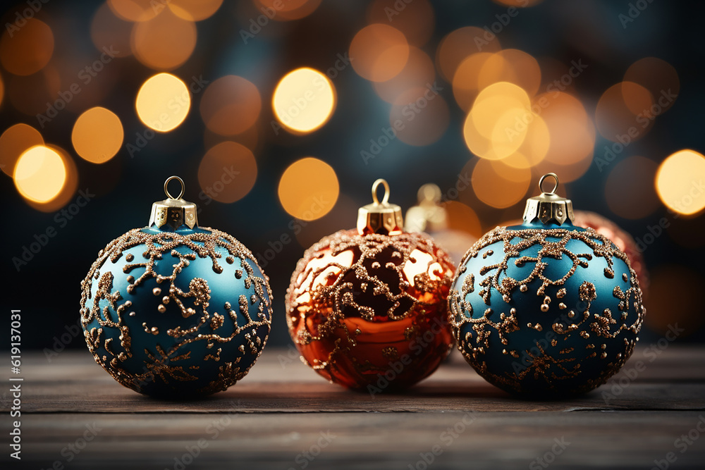 christmas tree decorations Ai Generative christmas tree decorations Ai Generative