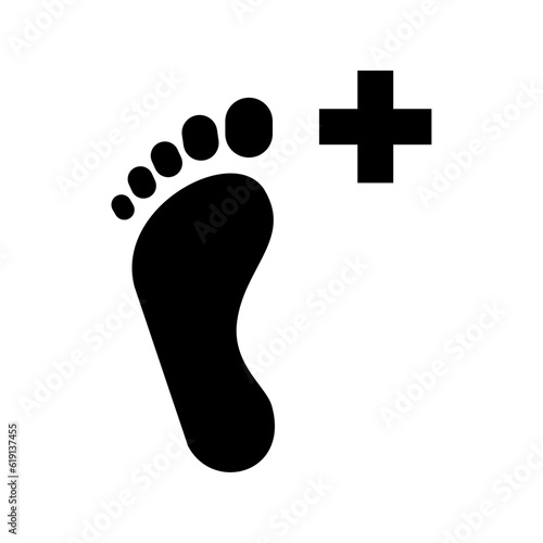 ISO 7001 CF 012: Foot care or Podiatry 