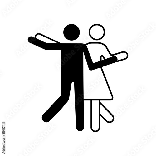 ISO 7001 CF 021: Dance hall or ballroom 