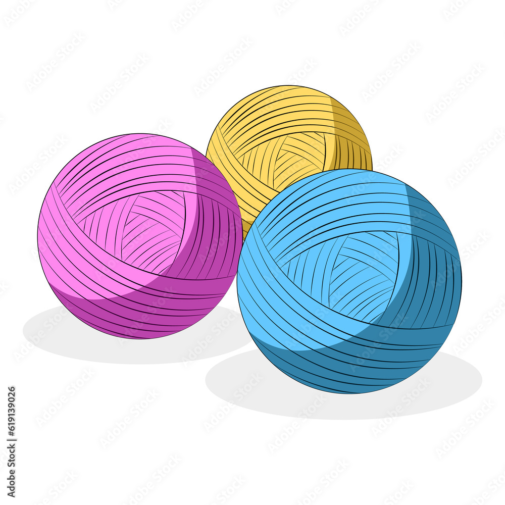 balls of yarn balls of yarn