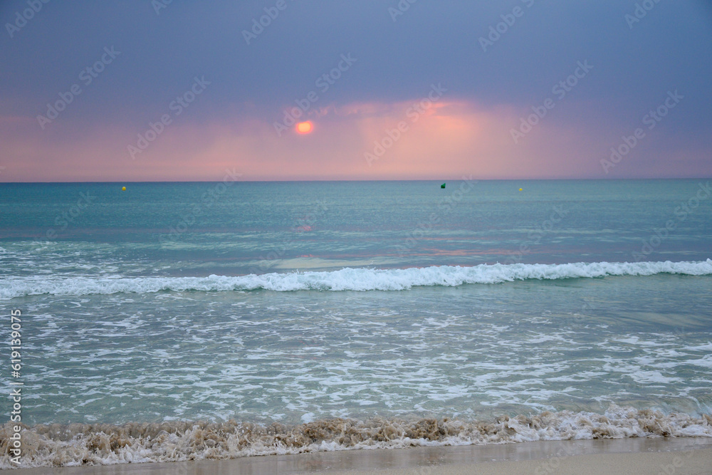 Sonnenaufgang am Meer Mallorca