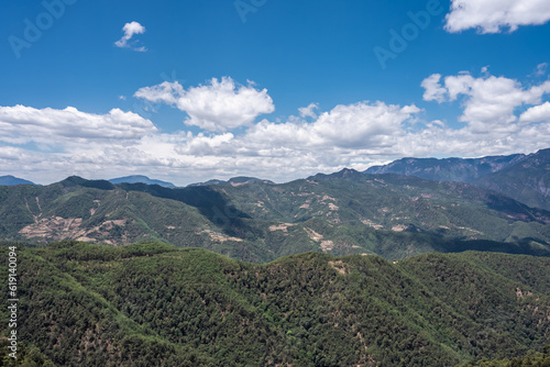 AerialphotographyofnaturalsceneryoftheYunnan-GuizhouPlateauinChina