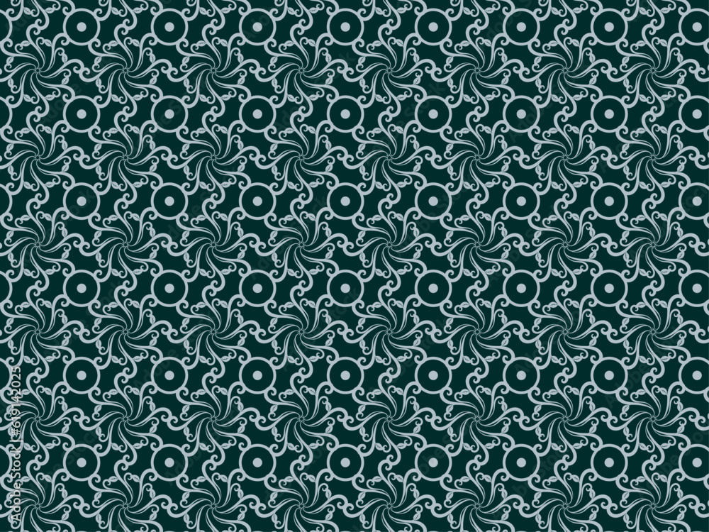 seamless pattern with a chain