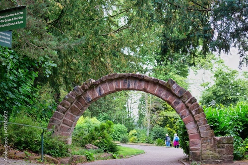 old arch in the park 