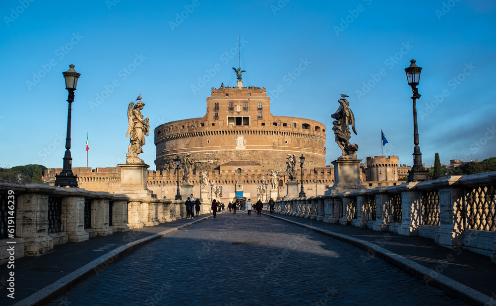 Le château Sant'Angelo à rome
