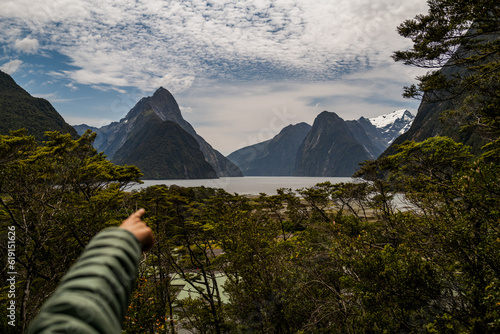 landscape in the mountains
