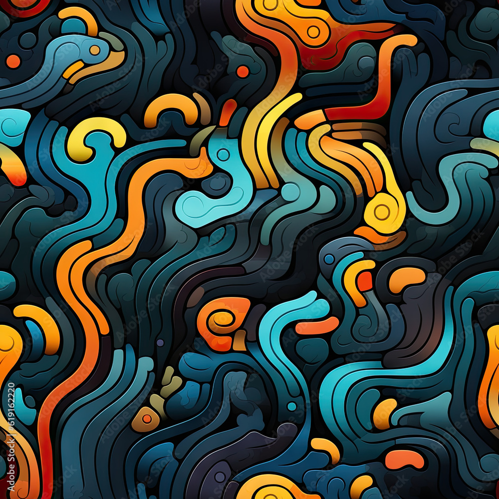 Seamless Tiled Background Abstract Seamless Tiled Background Abstract