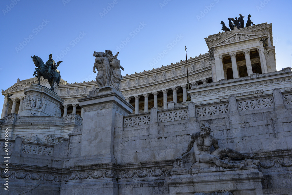 Le monument à Victor-Emmanuel iI à Rome
