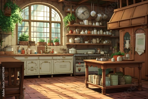 Kitchen illustration © Ube