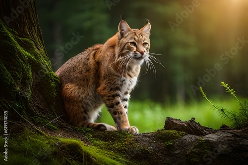 bobcat in the forest © Ahmad