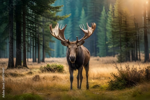 moose-in-the-forest