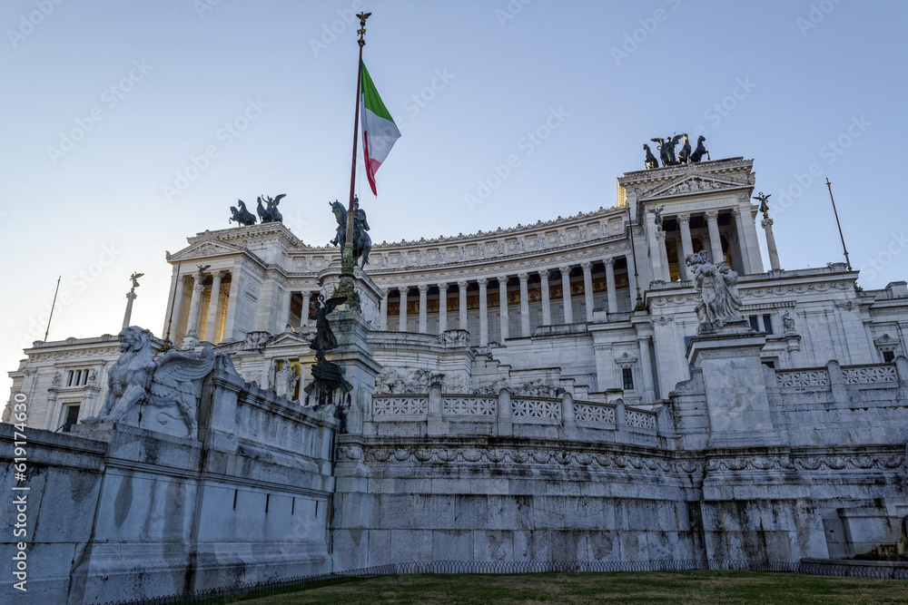 Le monument à Victor-Emmanuel iI à Rome